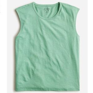 J. Crew Women’s Slub Tank Top Green (Size: XXS)